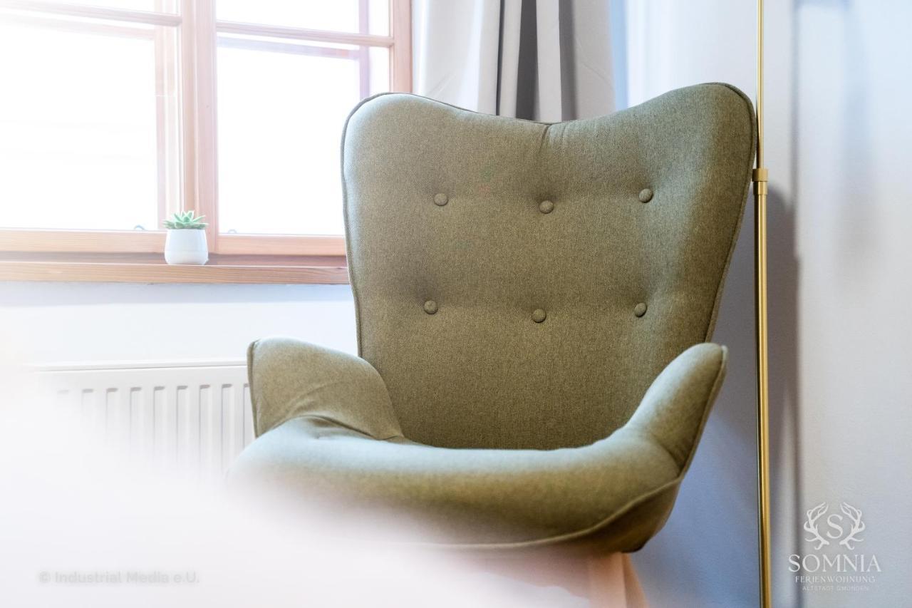 Ferienwohnung Somnia - Altstadt グムンデン エクステリア 写真