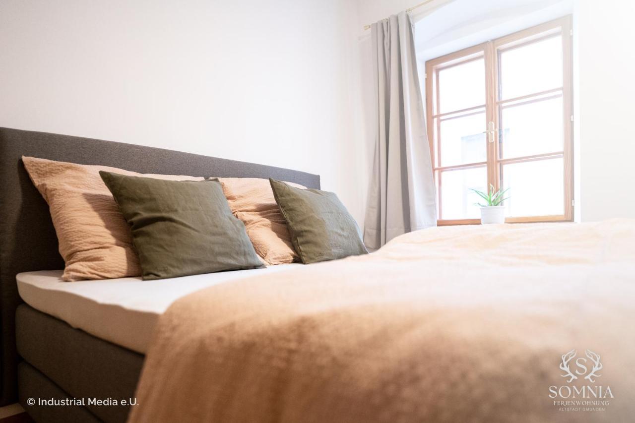 Ferienwohnung Somnia - Altstadt グムンデン エクステリア 写真