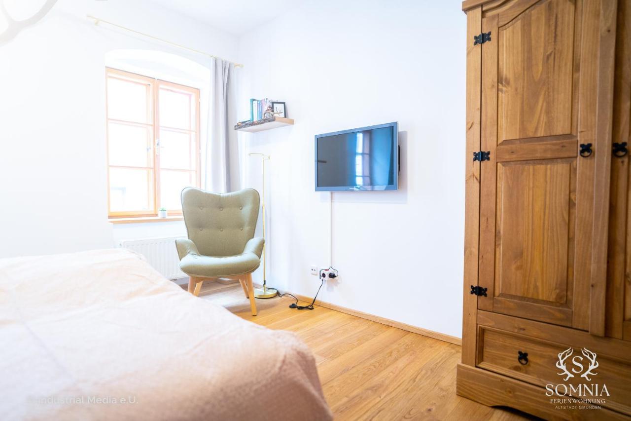 Ferienwohnung Somnia - Altstadt グムンデン エクステリア 写真