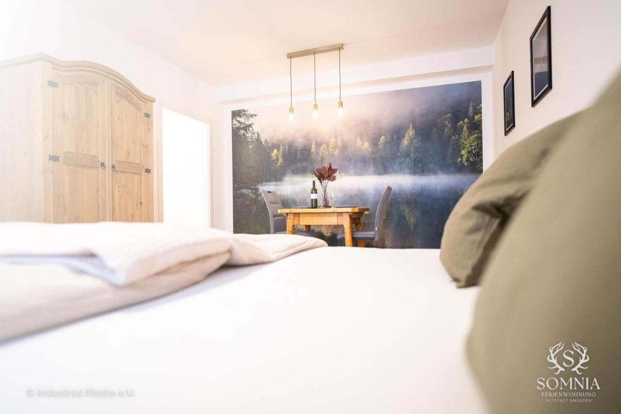 Ferienwohnung Somnia - Altstadt グムンデン エクステリア 写真